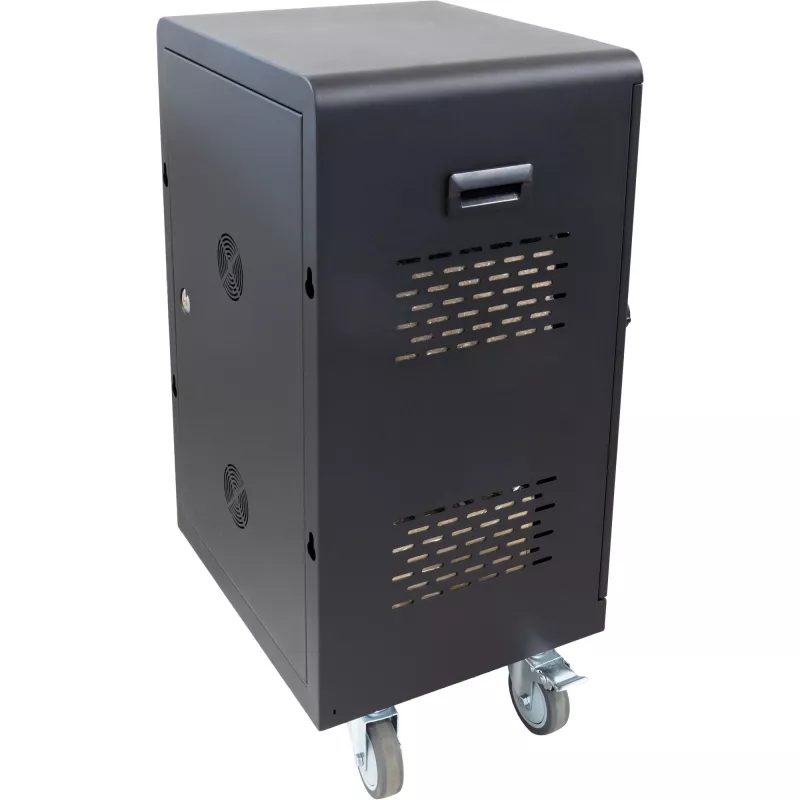 InLine 31516E charging station organizer Freestanding Steel Black