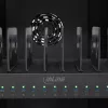 InLine 31516E charging station organizer Freestanding Steel Black