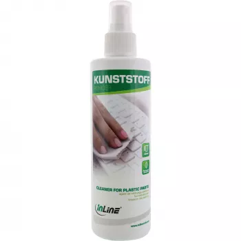 Equipment cleansing spray InLine 43206 — keyboard cleaner, 250 ml, green/white
