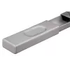 Xavax 00110931 universal microwave wall bracket, silver