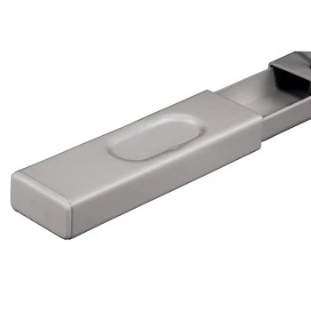 Xavax 00110931 universal microwave wall bracket, silver