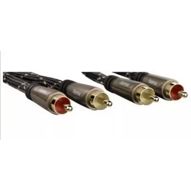 Hama 122292 audio cable 1.5 m 2 x RCA Black