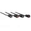 Hama 1.5m 2 x RCA M/F audio cable Black