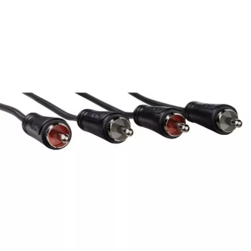 Hama Cinch Stereo audio cable 1.5 m 2 x RCA Black