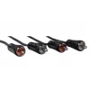 Hama 00122273 audio cable 3 m 2 x RCA Black