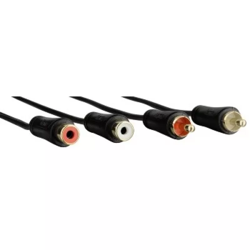Hama 00122286 audio cable 3 m 2 x RCA Black