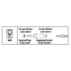 Hama 00122391 cable gender changer 2.5mm 3.5mm Black