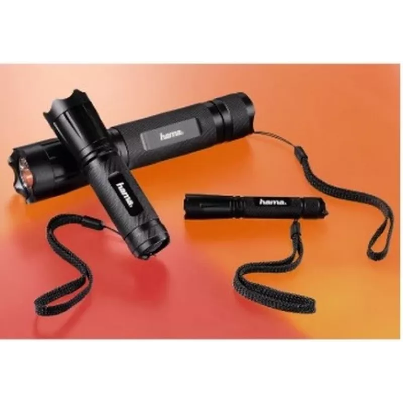 Headband flashlight Hama Classic Black LED IP54 1W Micro AAA