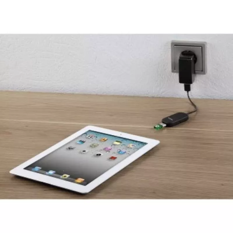 Hama Basic card reader USB 2.0/Wi-Fi Black