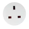 Hama 00121991 power plug adapter Type F Type G (UK) White