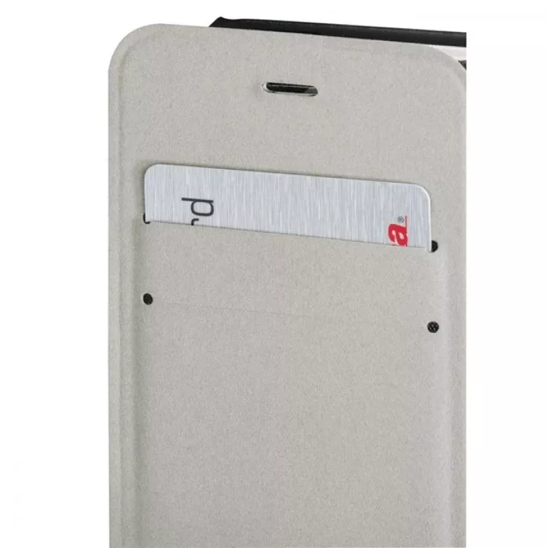 Hama Stripes mobile phone case 11.9 cm (4.7 inch) Folio Blue, White