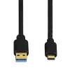 Hama USB-C/USB A, 1.8 m USB cable USB 3.2 Gen 2 (3.1 Gen 2) USB C Black
