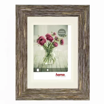 Hama Chalet Single picture frame Brown, Grey