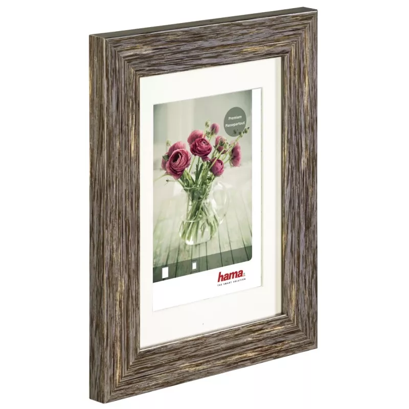 Hama Chalet Single picture frame Brown, Grey