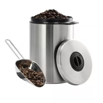 Coffee container Xavax 00111250 stainless steel, 170×170×218 mm, silver