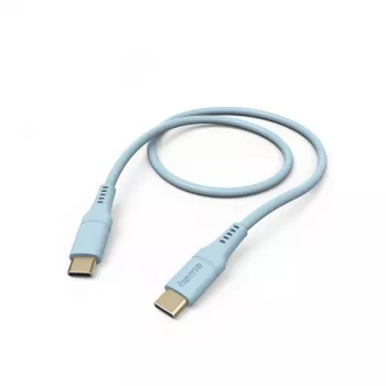 Hama Flexible USB cable USB 2.0 1.5 m USB C Blue