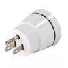 Hama 00223432 power plug adapter Type B Type C (Europlug)+Type F White