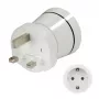 Hama 00223433 power plug adapter Type G (UK) Type C (Europlug)+Type F White