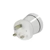 Hama 00223433 power plug adapter Type G (UK) Type C (Europlug)+Type F White
