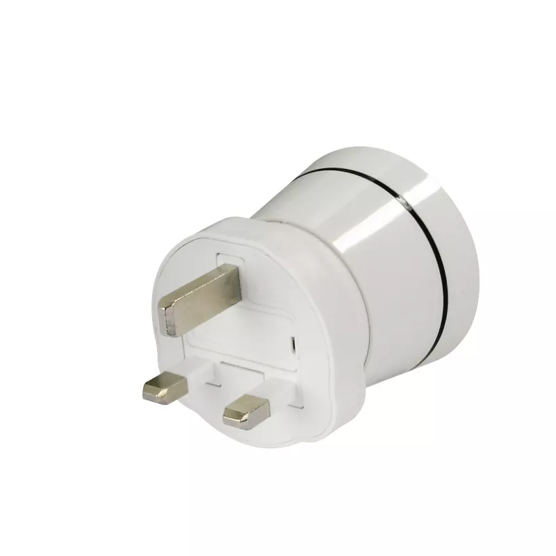 Hama 00223433 power plug adapter Type G (UK) Type C (Europlug)+Type F White