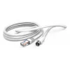 Hama 00205032 coaxial cable 2.5 m RJ-45 White