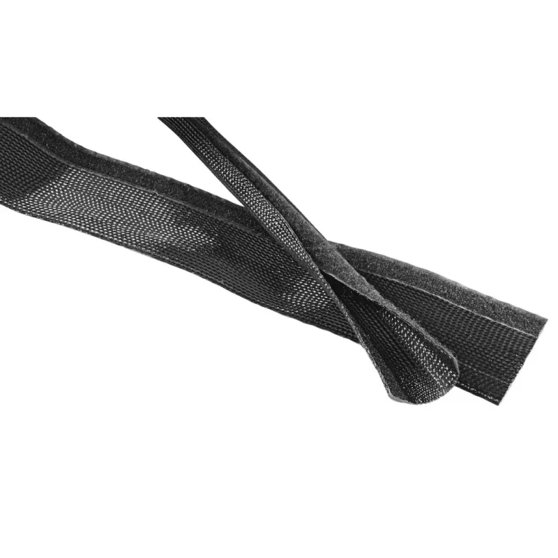 Hama 00220995 cable organizer Universal Cable sleeve Black 1 pc(s)