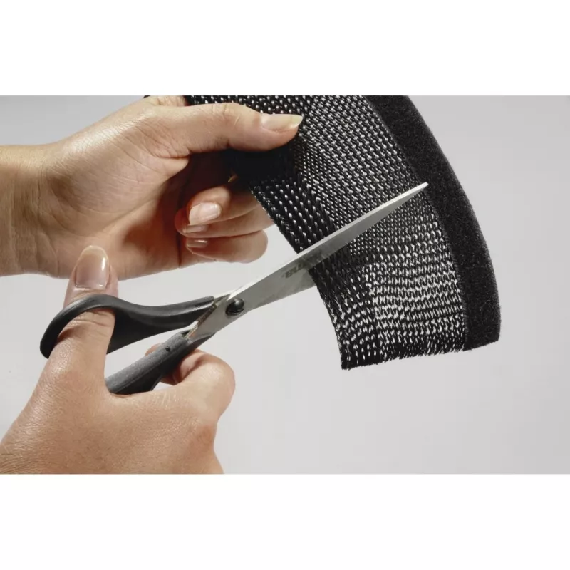 Hama 00220995 cable organizer Universal Cable sleeve Black 1 pc(s)