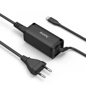 Hama 00200022 power adapter/inverter Indoor/outdoor 45 W Black