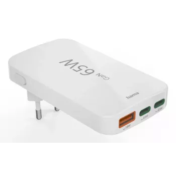 Hama 00125144 mobile device charger Headset, Laptop, Power bank, Smartphone, Tablet White AC Fast charging Indoor