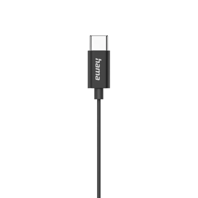 Hama Classy Headset Wired In-ear Calls/Music USB Type-C Black