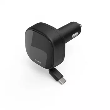 Hama 00201958 mobile device charger Universal Black Cigar lighter Fast charging Auto