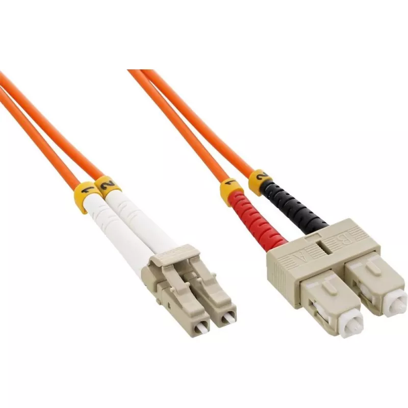 Techly SC/LC Multimode 50/125 OM2 5m Fiber Optics Cable ILWL D5-SCLC-050