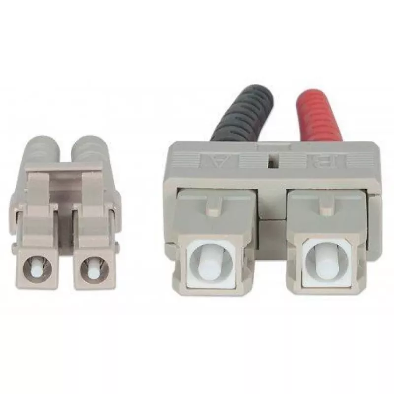 Techly SC/LC Multimode 50/125 OM4 20m Fiber Optics Cable, 20 m, OM4, SC, LC