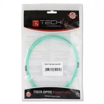 Techly ST/LC Multimode 50/125 OM3 3m Fiber Optics Cable ILWL D5-STLC-030/OM3