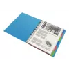 Esselte 624014 ring binder A4 Assorted colours