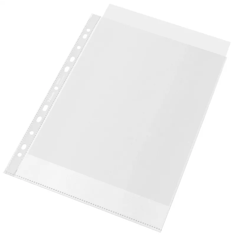 Esselte Recycle Pocket A4, 210 x 297 mm (A4), Transparent, Polypropylene (PP), Matt, Top, 0.07 mm
