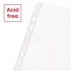 Esselte Recycle Pocket A5, 150 x 210 mm (A5), Transparent, Polypropylene (PP), Landscape/Portrait, Top, 0.07 mm