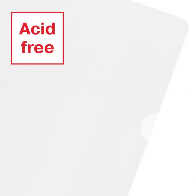 Esselte Recycle Folder A4, Project folder, A4, Polypropylene (PP), Transparent, Portrait, 220 mm