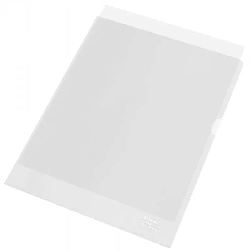 Esselte Recycle Folder A4, Project folder, A4, Polypropylene (PP), Transparent, Portrait, 220 mm
