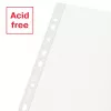Esselte Recycle Pocket A4, 210 x 297 mm (A4), Transparent, Polypropylene (PP), Portrait, Top, 0.07 mm