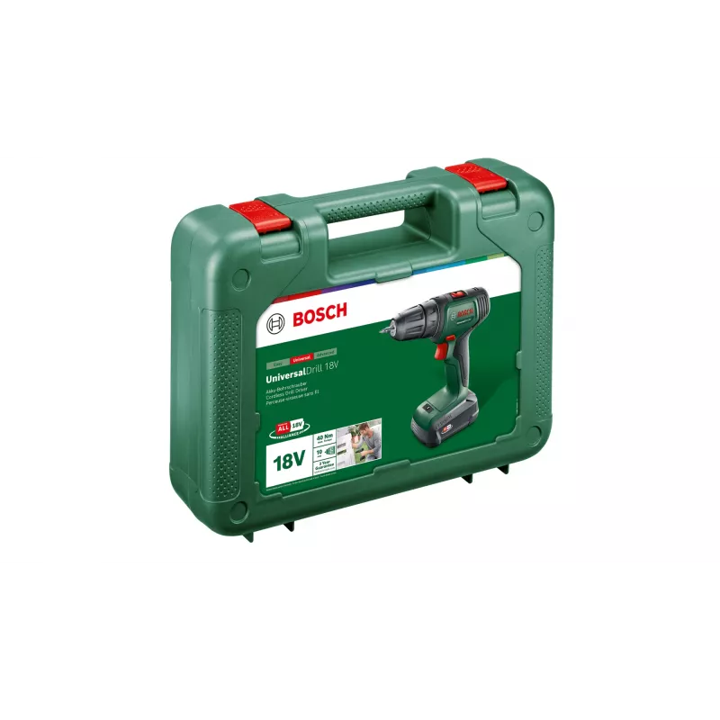 Bosch UniversalDrill 18V 1450 RPM Keyless 1.2 kg Black, Green