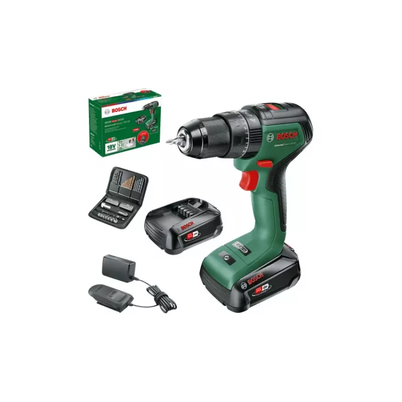 Bosch 0 603 9D7 106 drill 1900 RPM Keyless 1.3 kg Black, Green