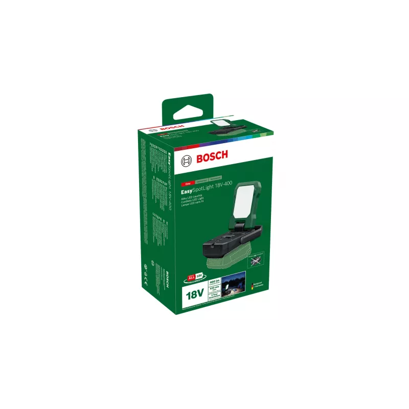 Bosch EasySpotLight 18V-400 Black, Green Universal flashlight LED