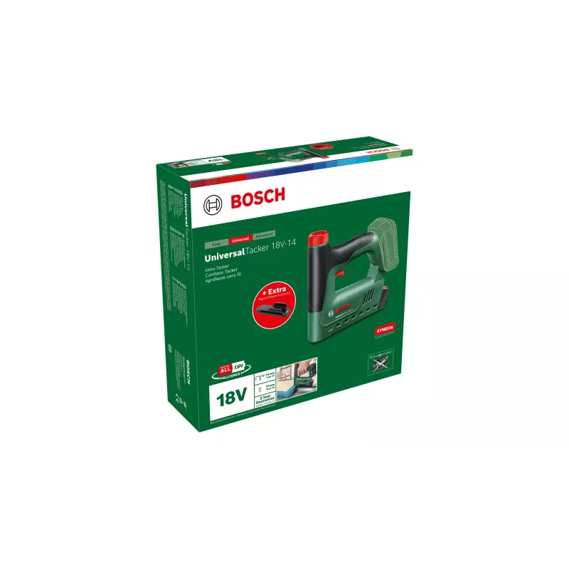 Bosch UniversalTacker 18V-14 Nailer/staple gun Battery