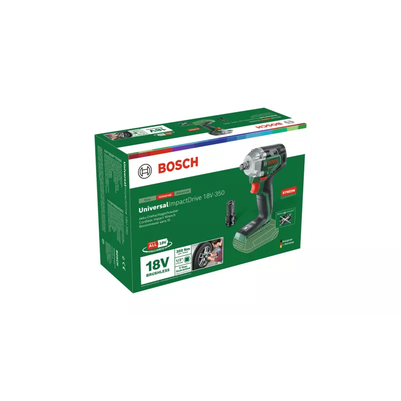 Bosch ImpactDrive 18V-350 2300 RPM Black, Green