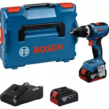 Bosch GSR 18V-65 Professional 2100 RPM Key 1.06 kg Black, Blue