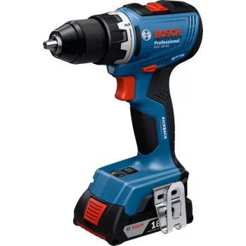 Bosch GSR 18V-65 Professional 2100 RPM Key 1.06 kg Black, Blue