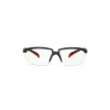 3M S2001SGAF-RED safety eyewear Safety glasses Plastic Grey, Red