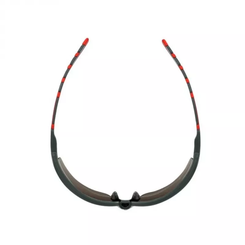 3M S2002SGAF-RED safety eyewear Safety glasses Plastic Grey, Red