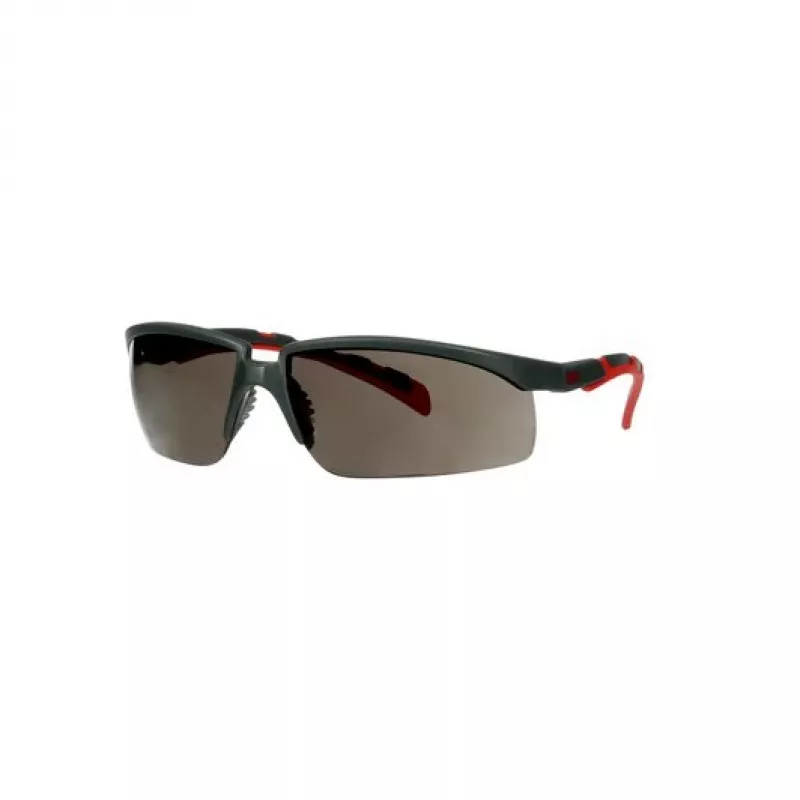3M S2002SGAF-RED safety eyewear Safety glasses Plastic Grey, Red